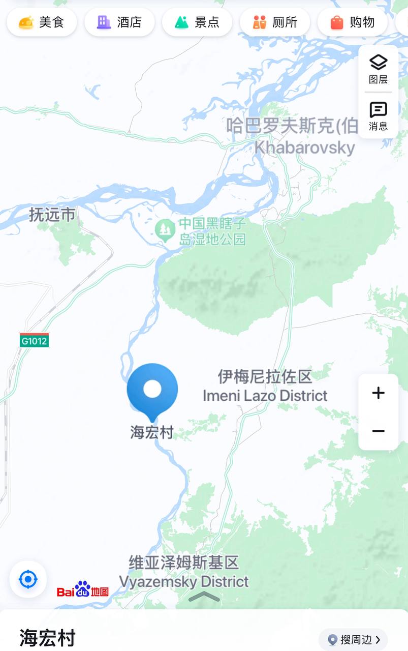Скриншот: карты Baidu