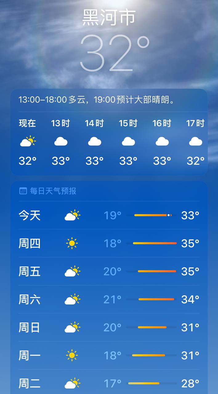 Скриншот: weather.cn