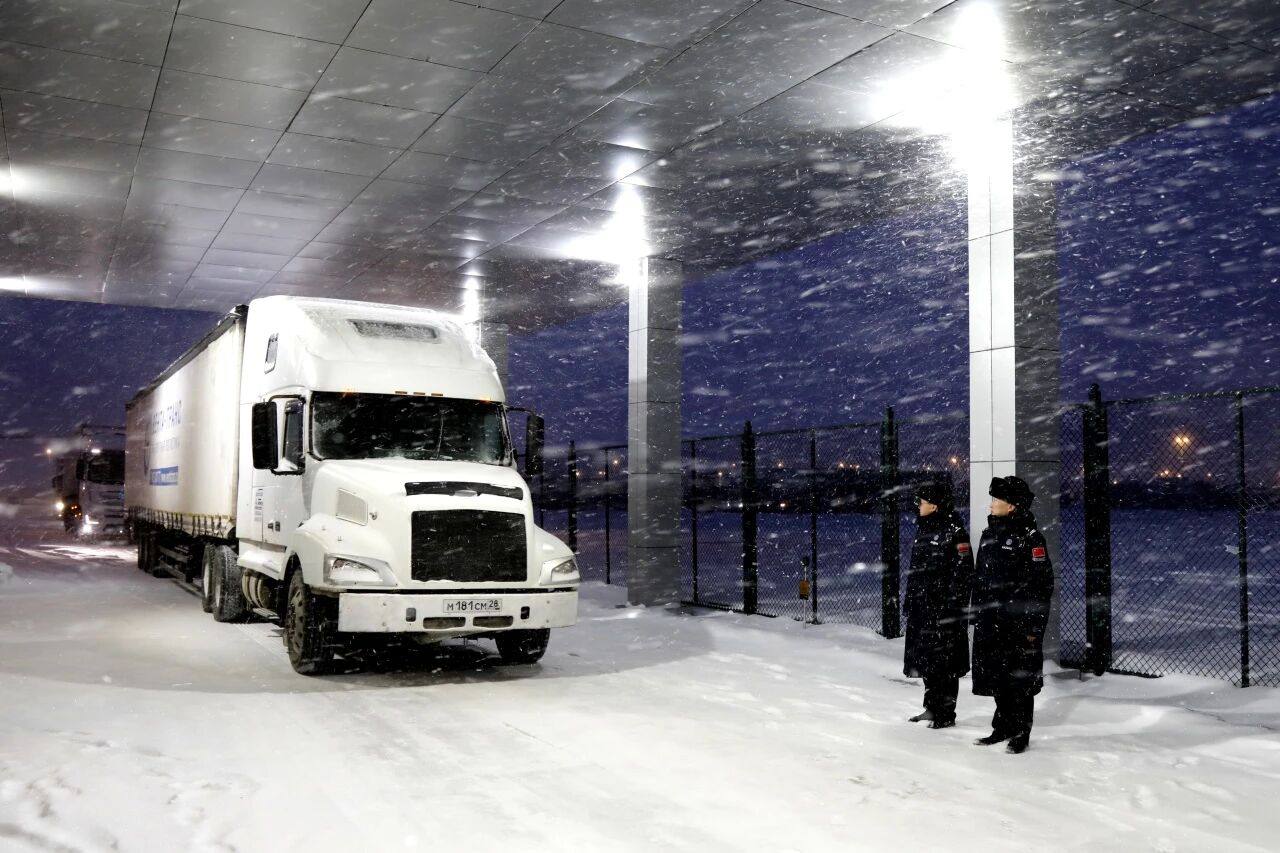 Фото: Управление пунктами пропуска Хэйхэ