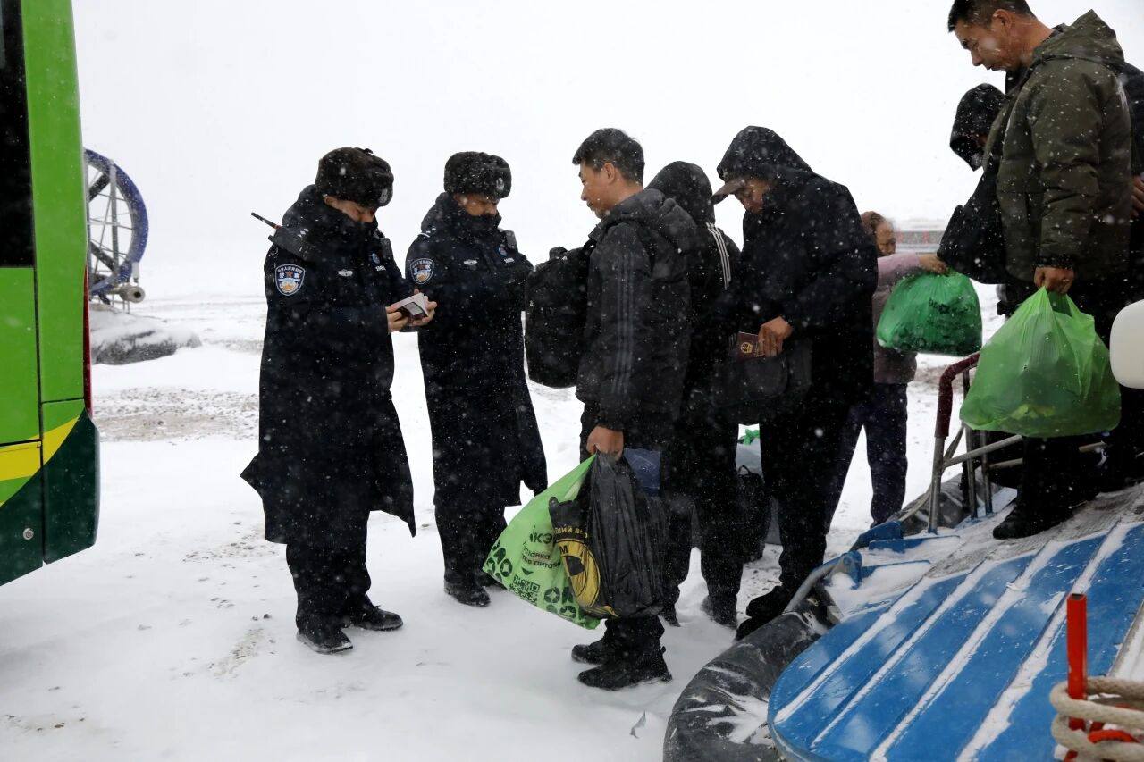 Фото: Управление пунктами пропуска Хэйхэ