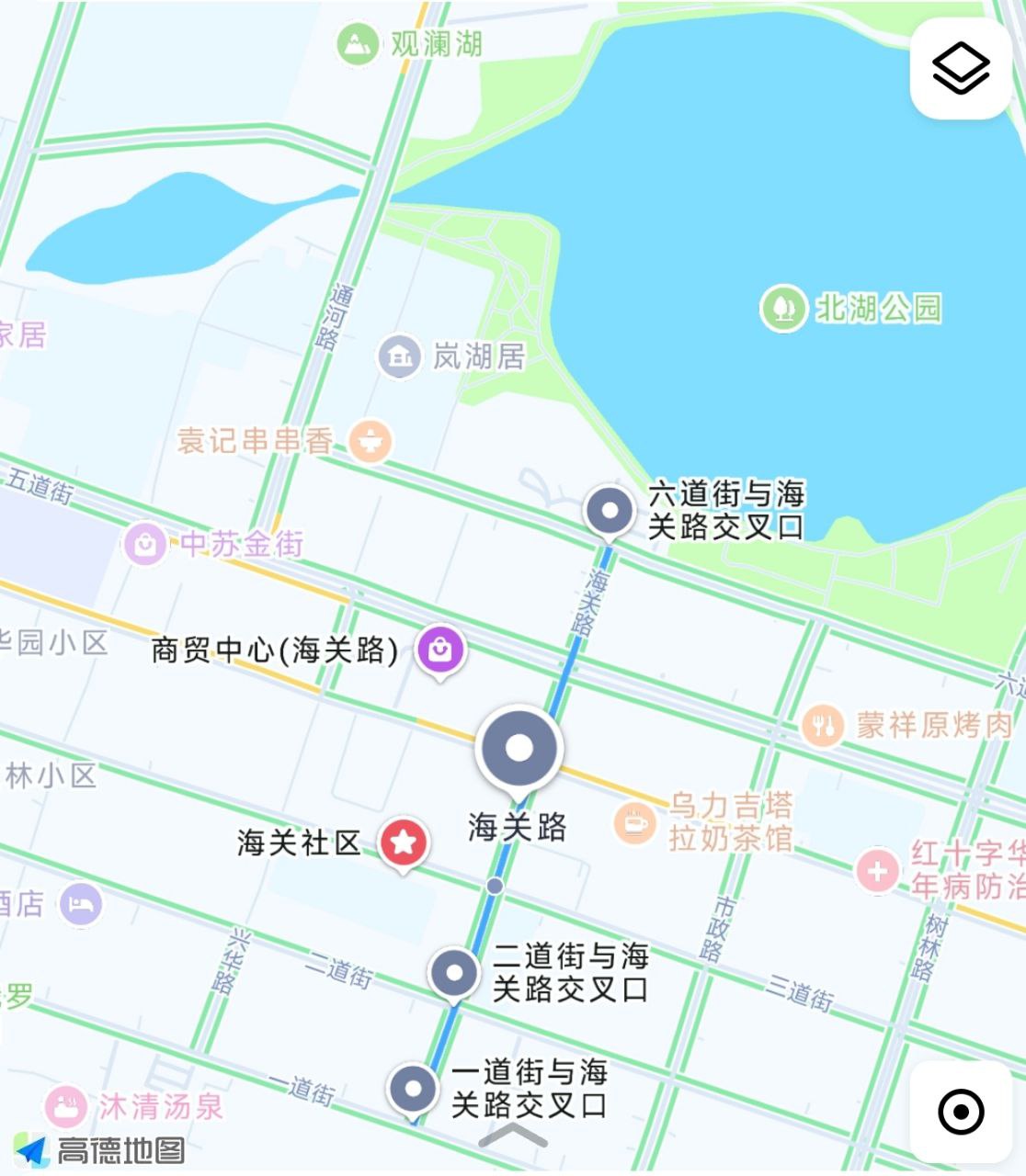 Скриншот: карты Amap