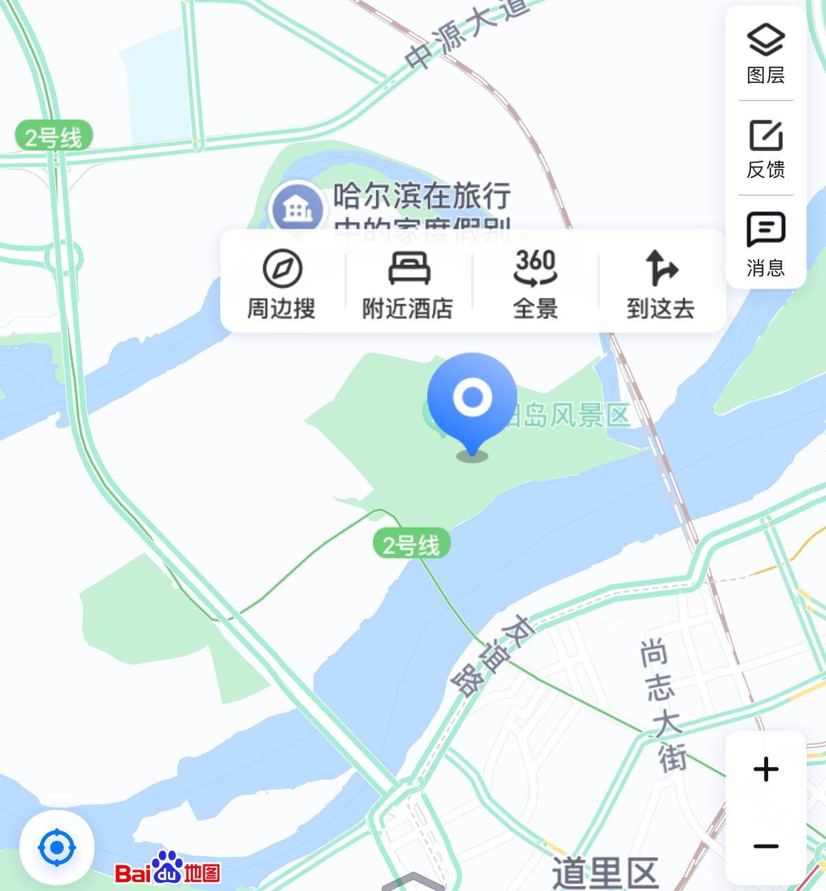 Скриншот: карты Baidu